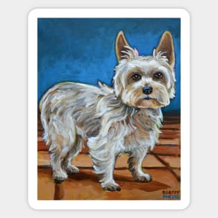 Cute Yorkshire Terrier Yorkie Sticker